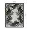 World Rug Gallery Tropical Floral Border Flatweave Indoor/Outdoor Area Rug 5' X 7' Gray 9012GRAY5X7 - alternate 4